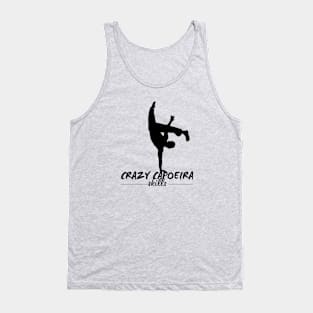 Capoeira brazilian sport silhouette Tank Top